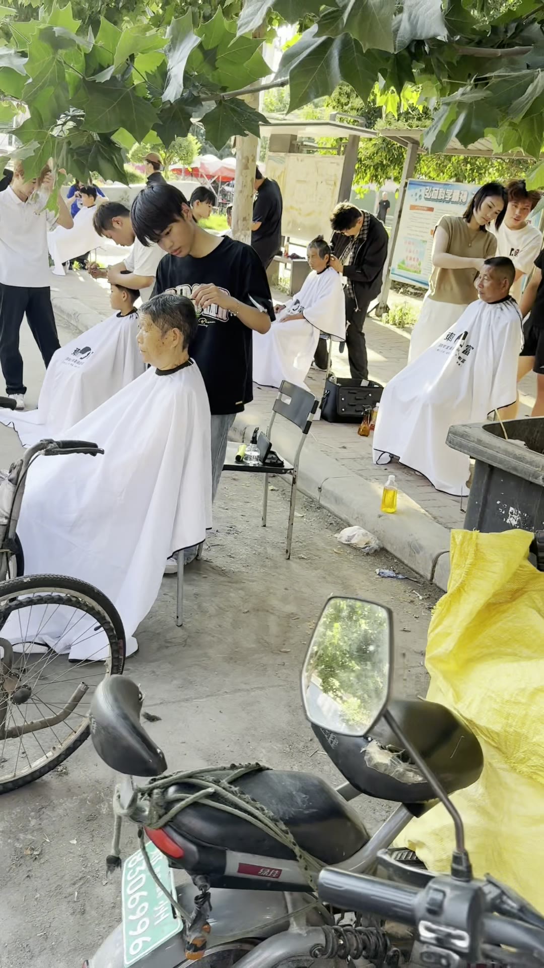 富康美发学校课堂实训集锦