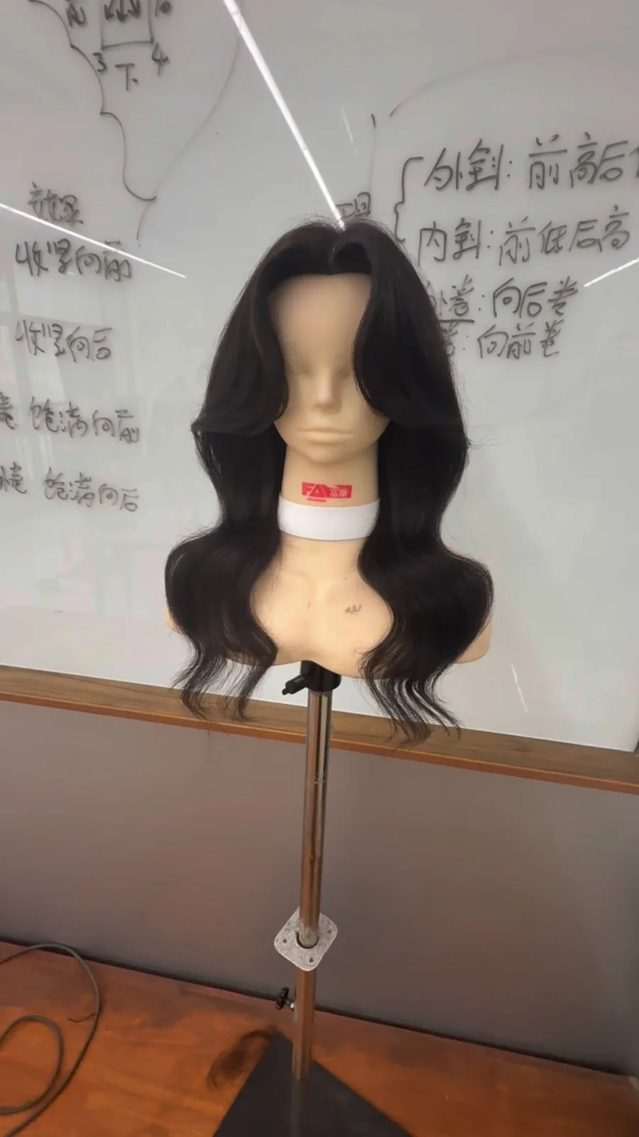 吹波纹造型