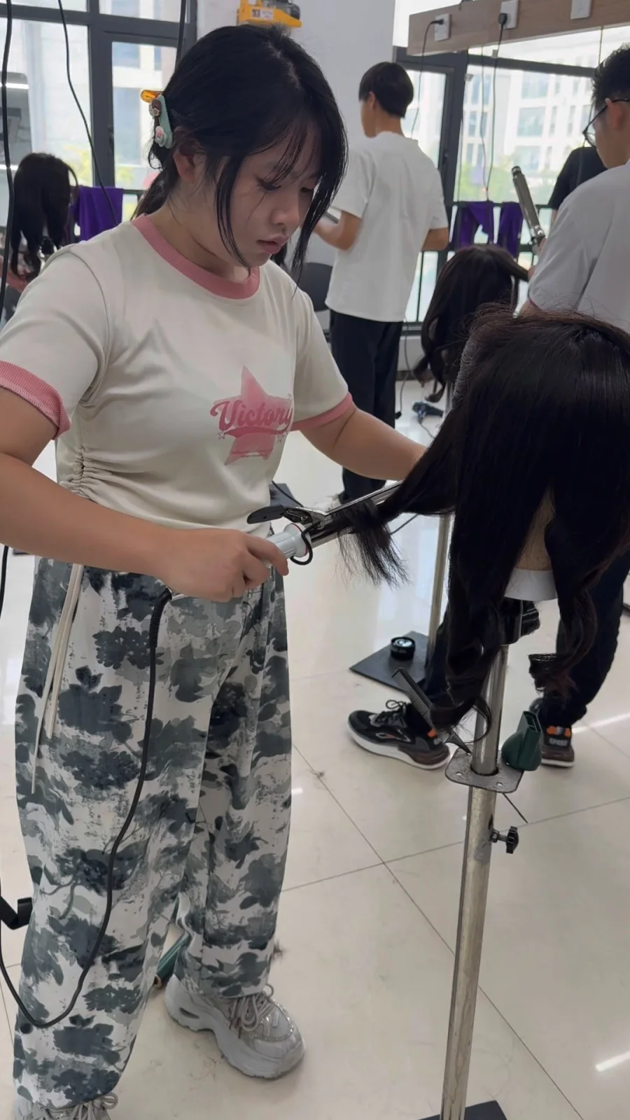 电棒夹卷