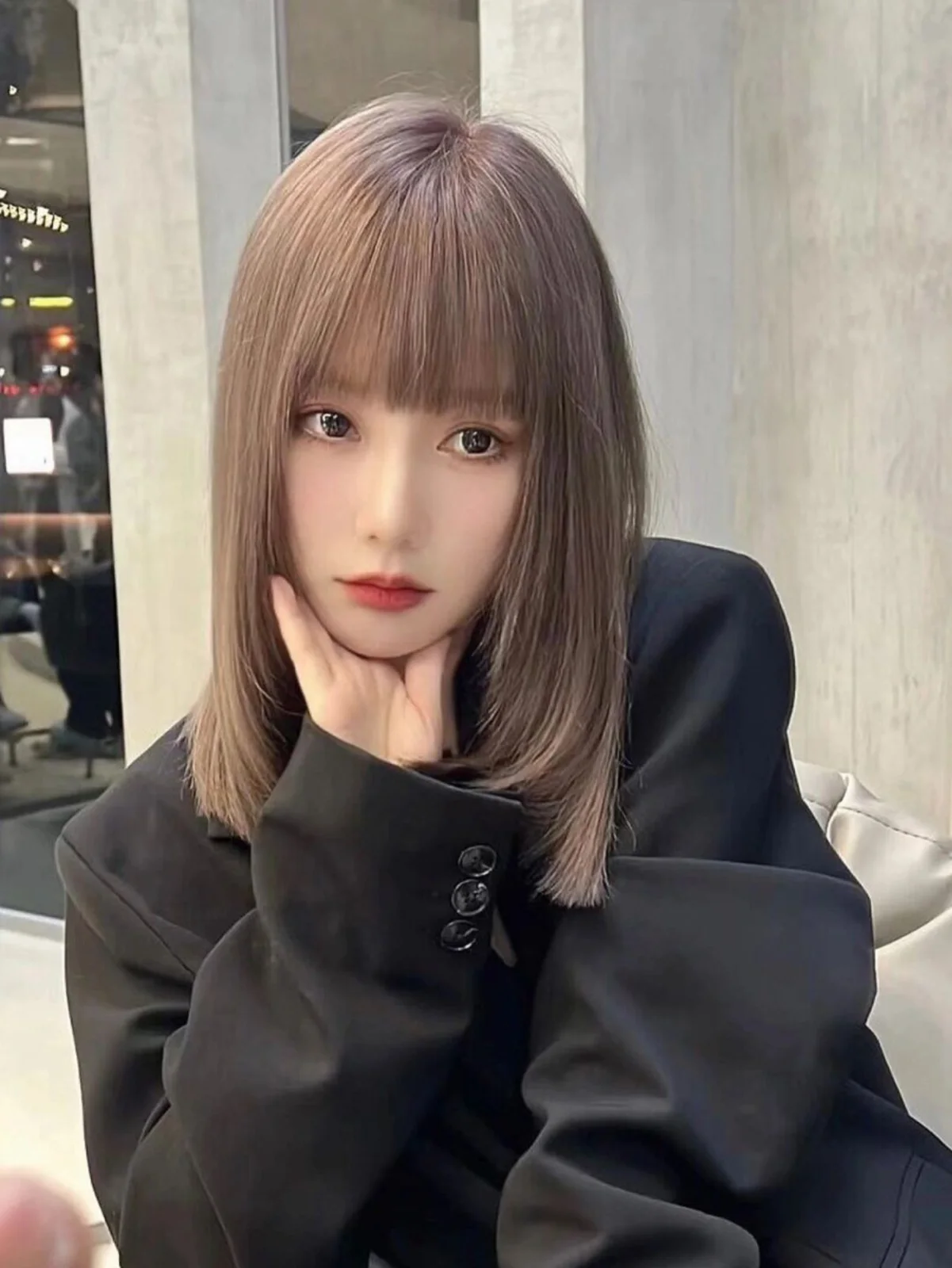 李翔老师讲女发裁剪，重量到底应该留在哪里课堂图片