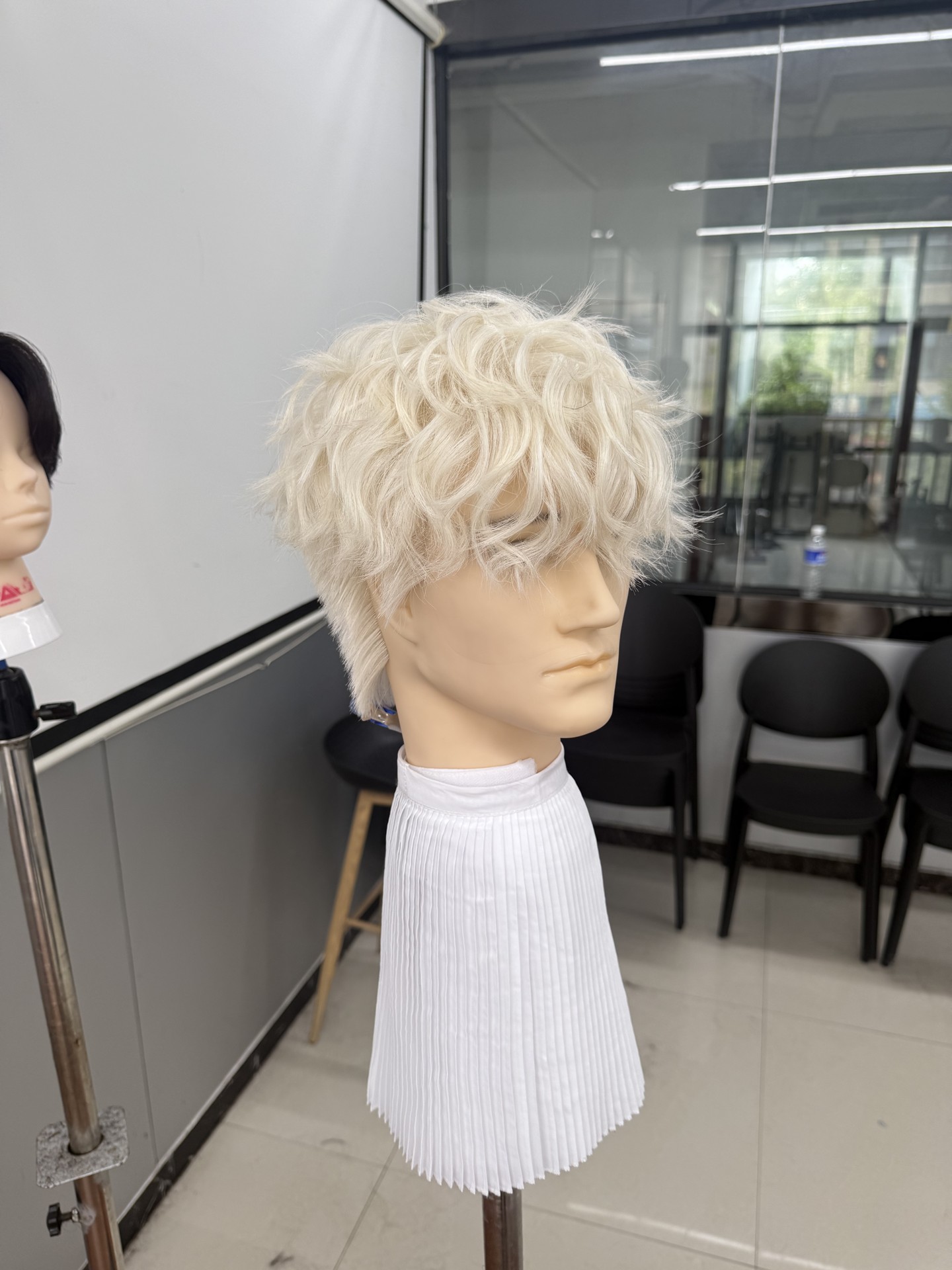 造型班课堂记录｜学员完成多款男士造型实操