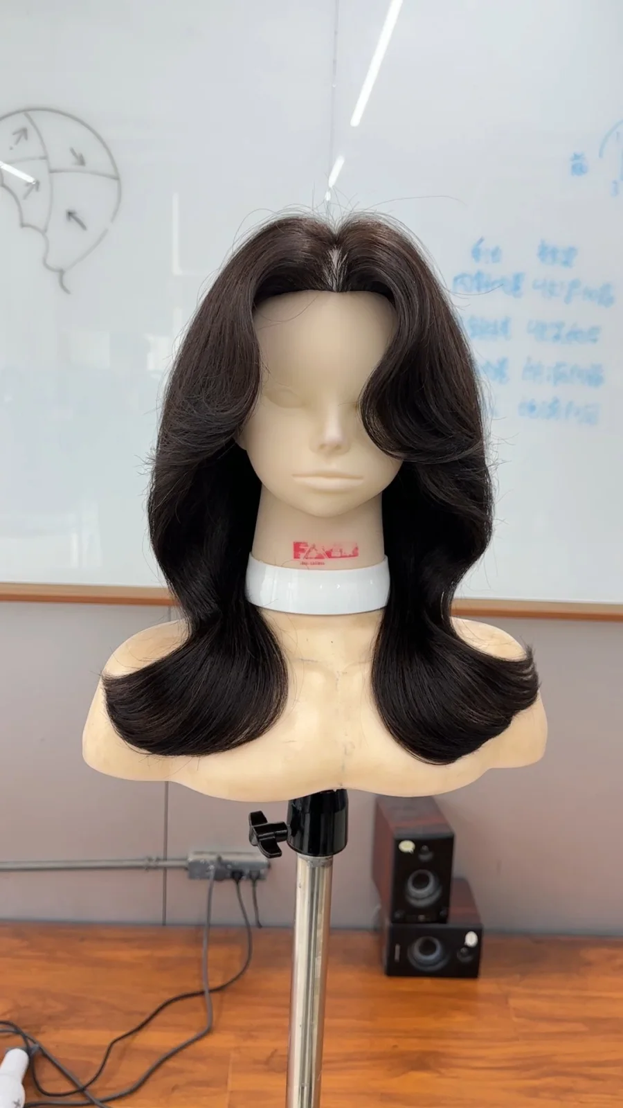 鱼尾电棒造型