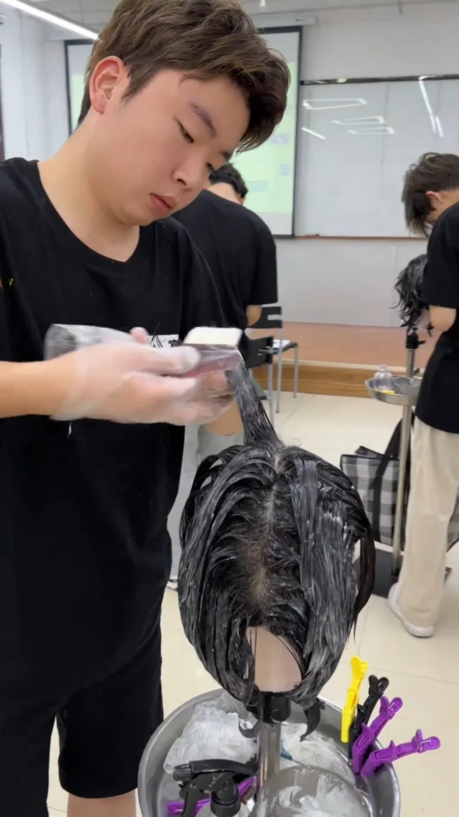 烫染魔训班学染发