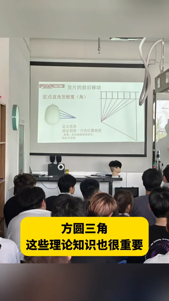 剪发中的方圆三角理论