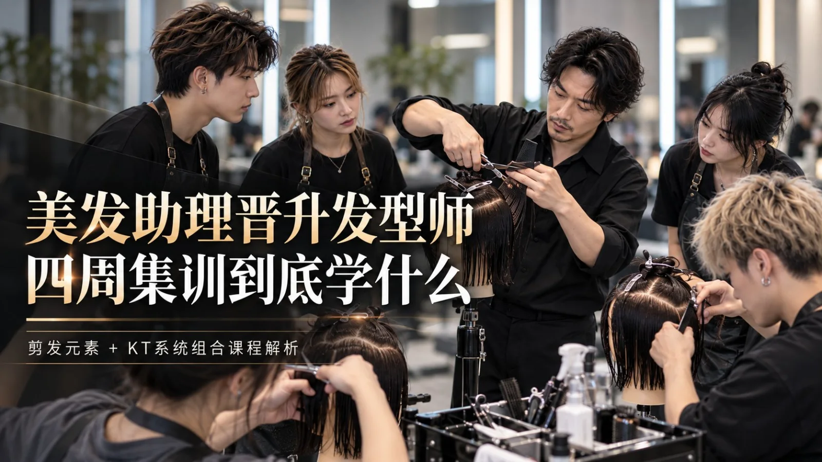 美发助理晋升发型师 四周集训到底学什么