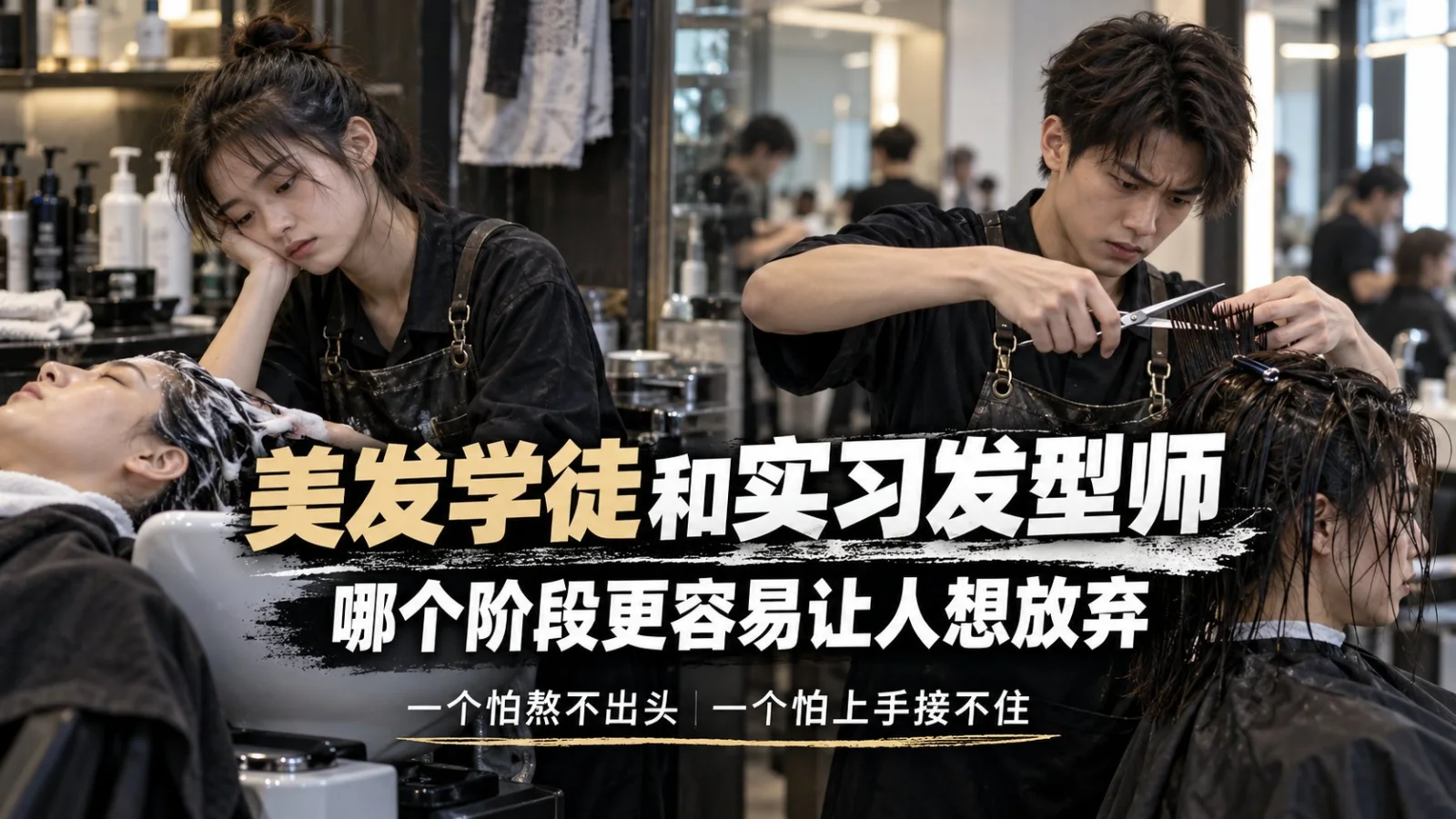 美发学徒和实习发型师哪个阶段更难 两个阶段真正卡住人的地方不一样