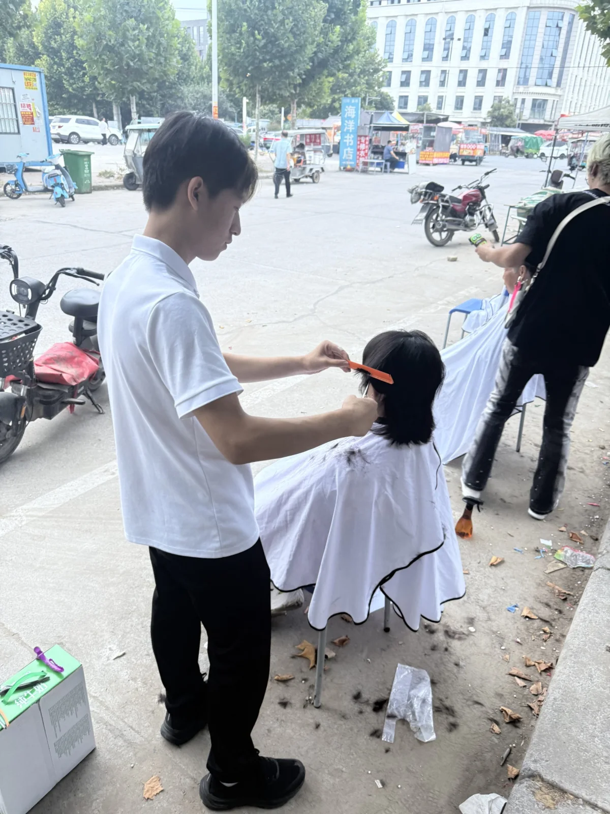 实习发型师成长