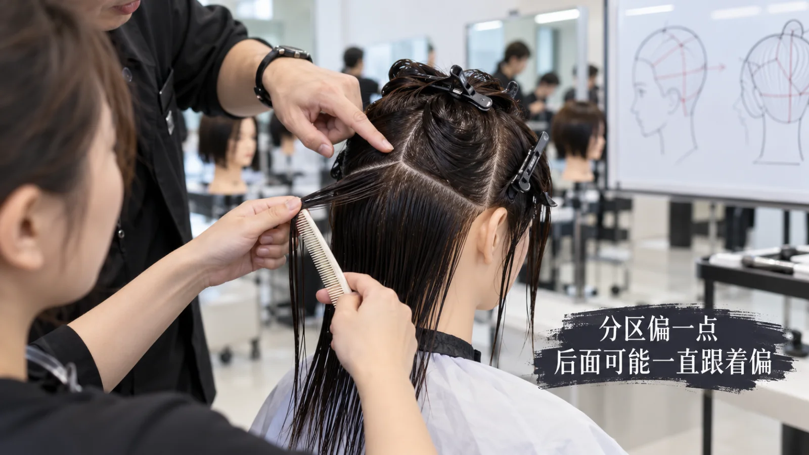 为什么学员一到真人剪发就容易左右不一样课堂图片